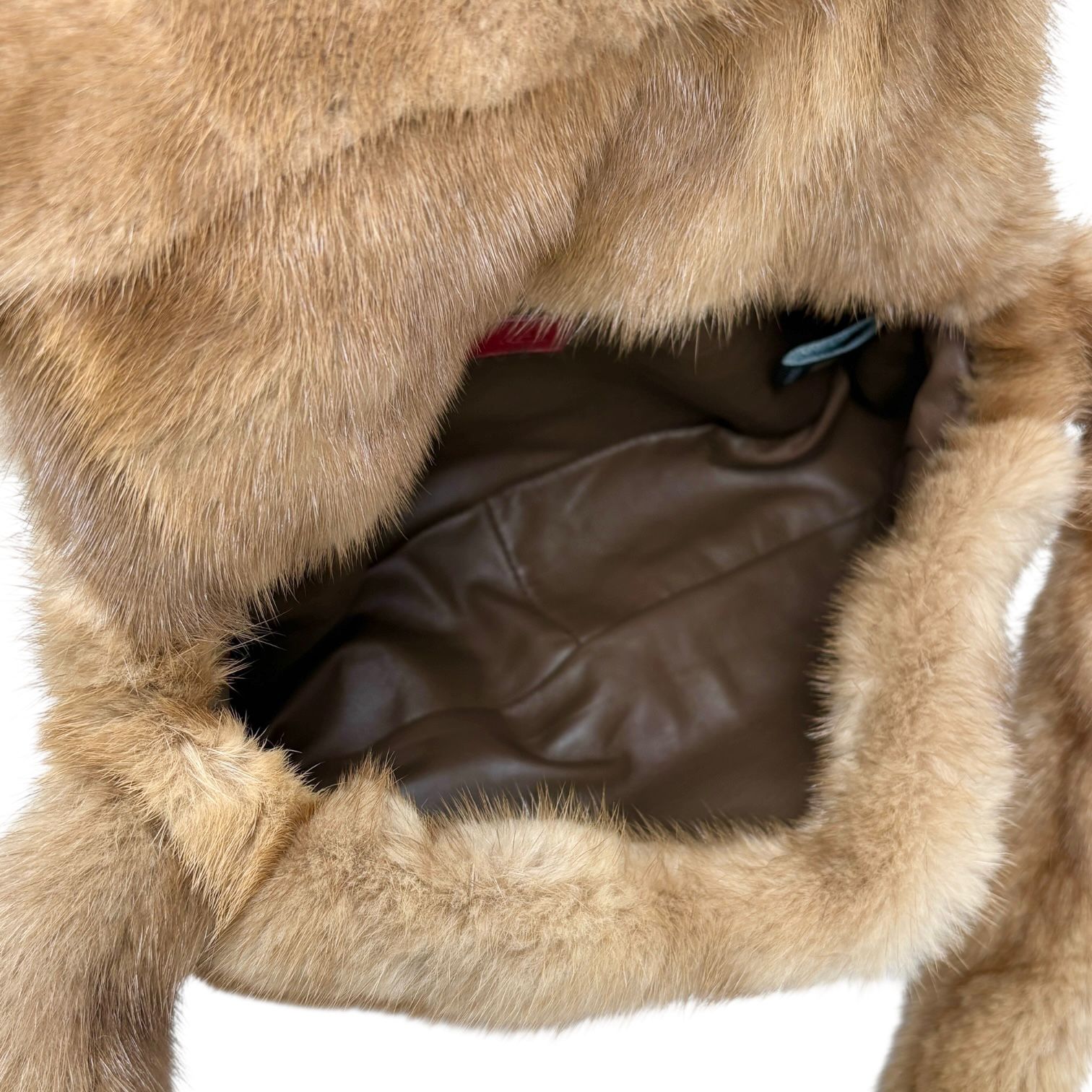 Fendi Fur Logo Shoulder Bag