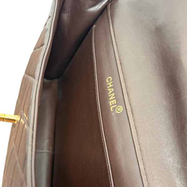 Chanel Brown Double Faced Flap Bag