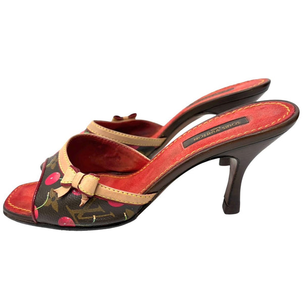 Louis Vuitton Cherry Logo Heels
