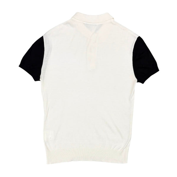 Chanel White Logo Polo