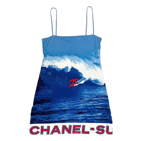 Chanel Surf Print Dress