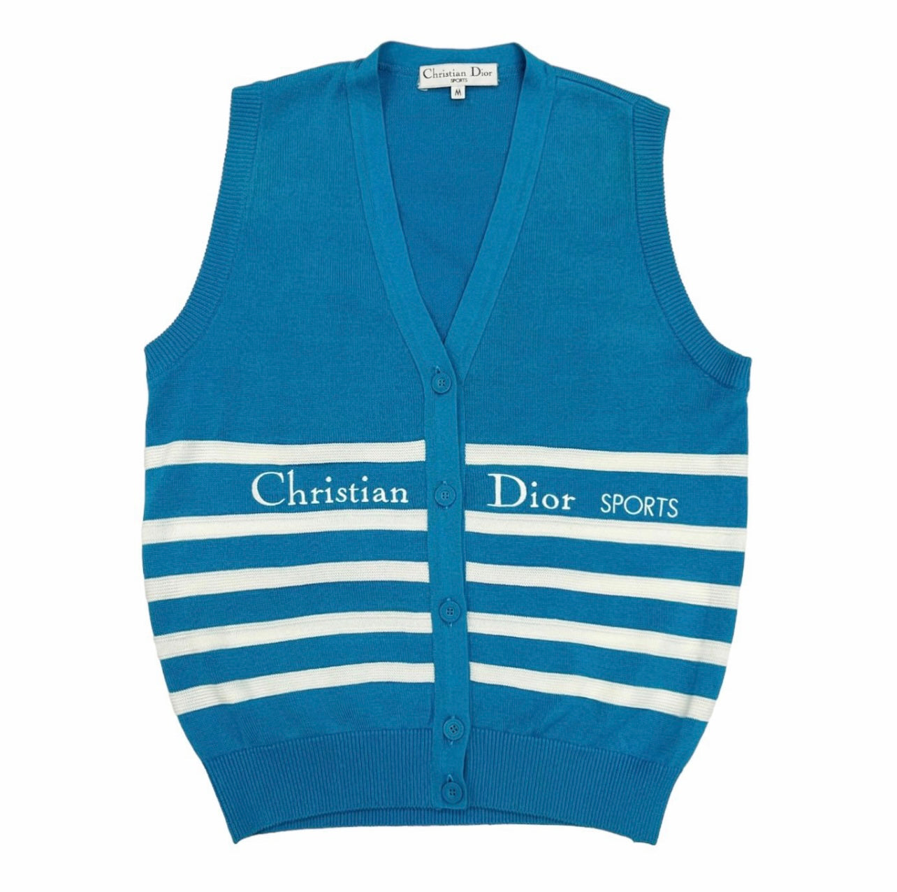 Dior Sports Blue Button Vest
