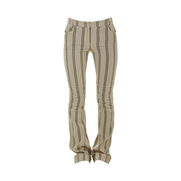 Dior Striped Logo Grey Pants