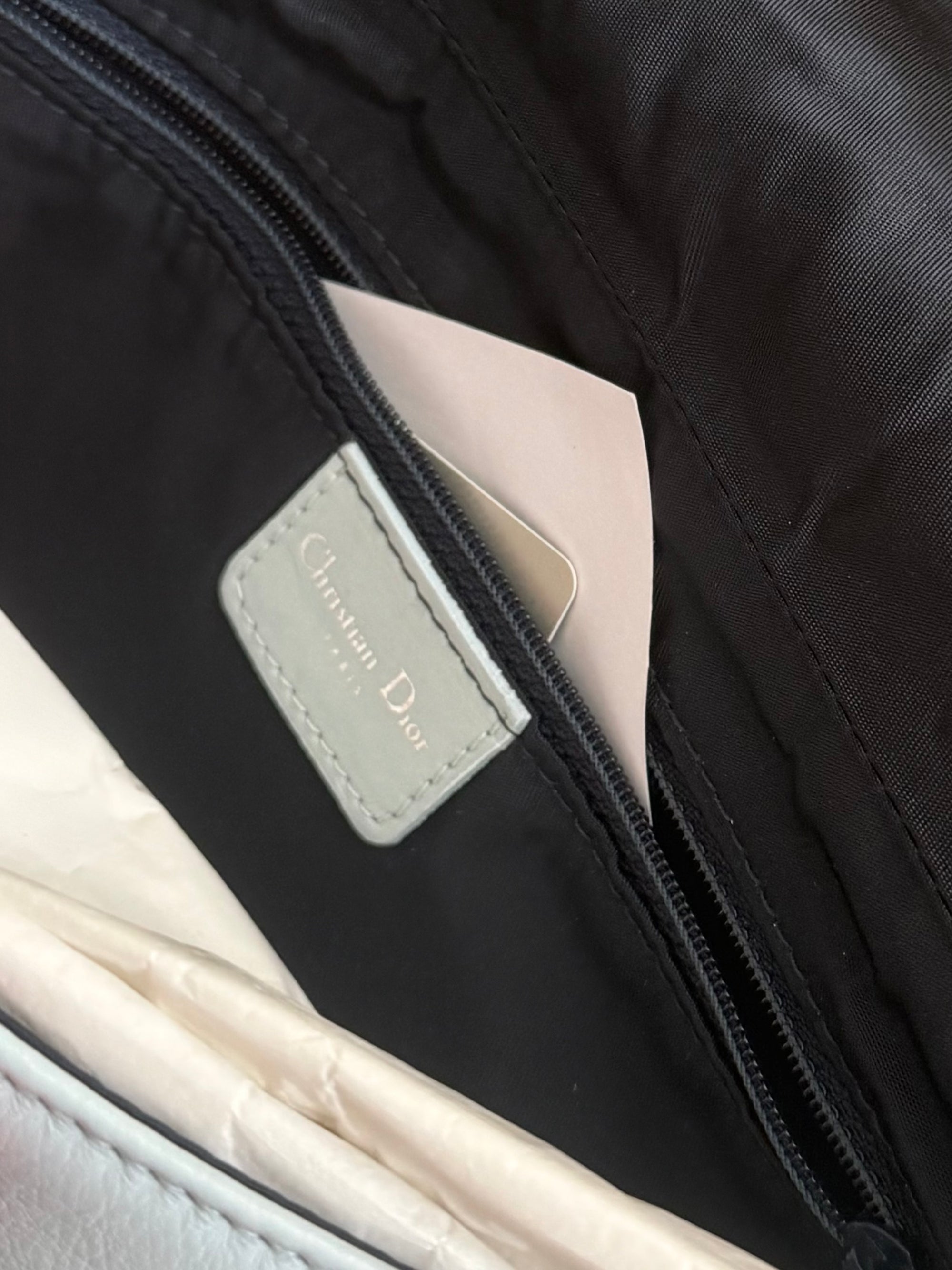 Dior Powder Blue Logo Malice Bag