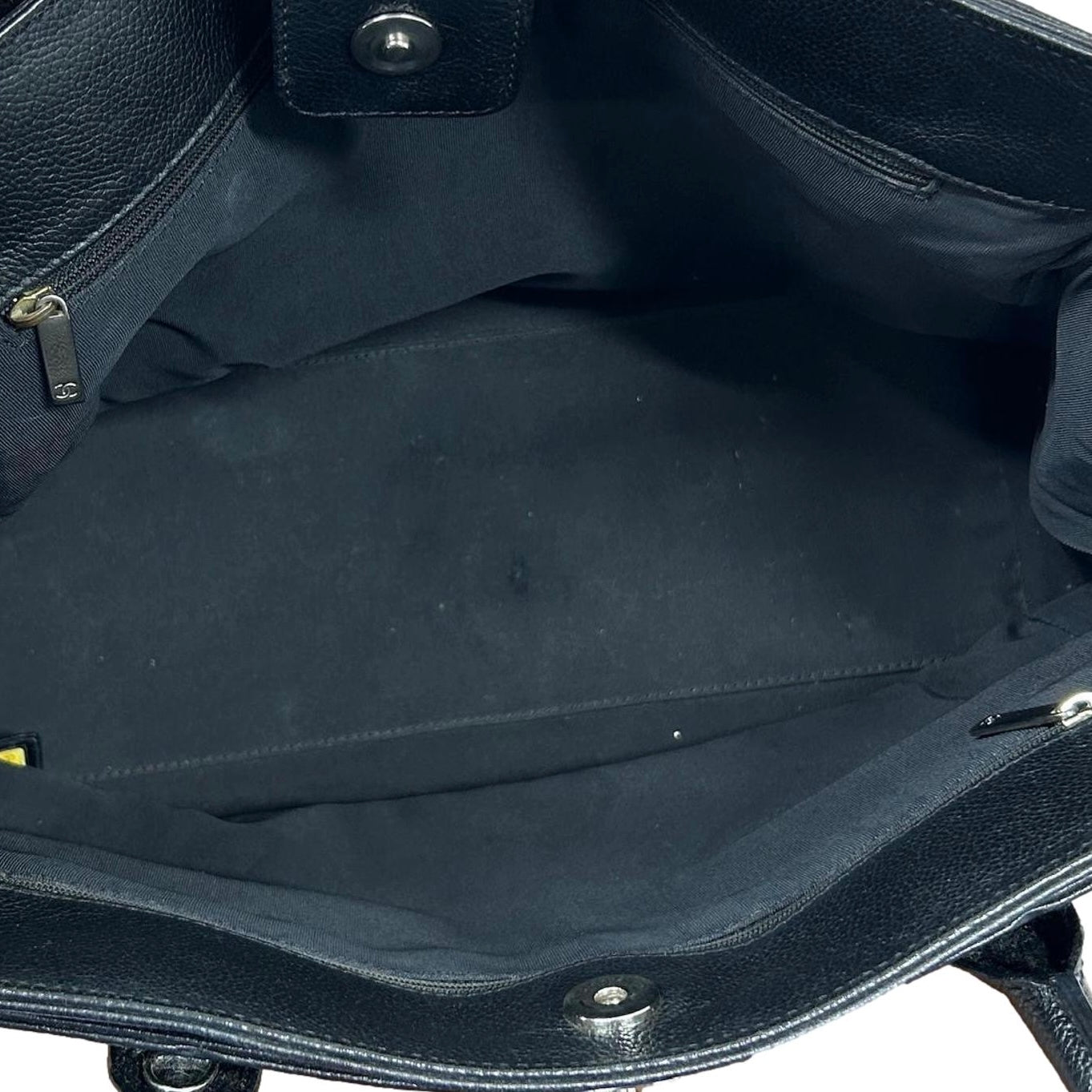 Chanel Black Caviar Cerf Tote