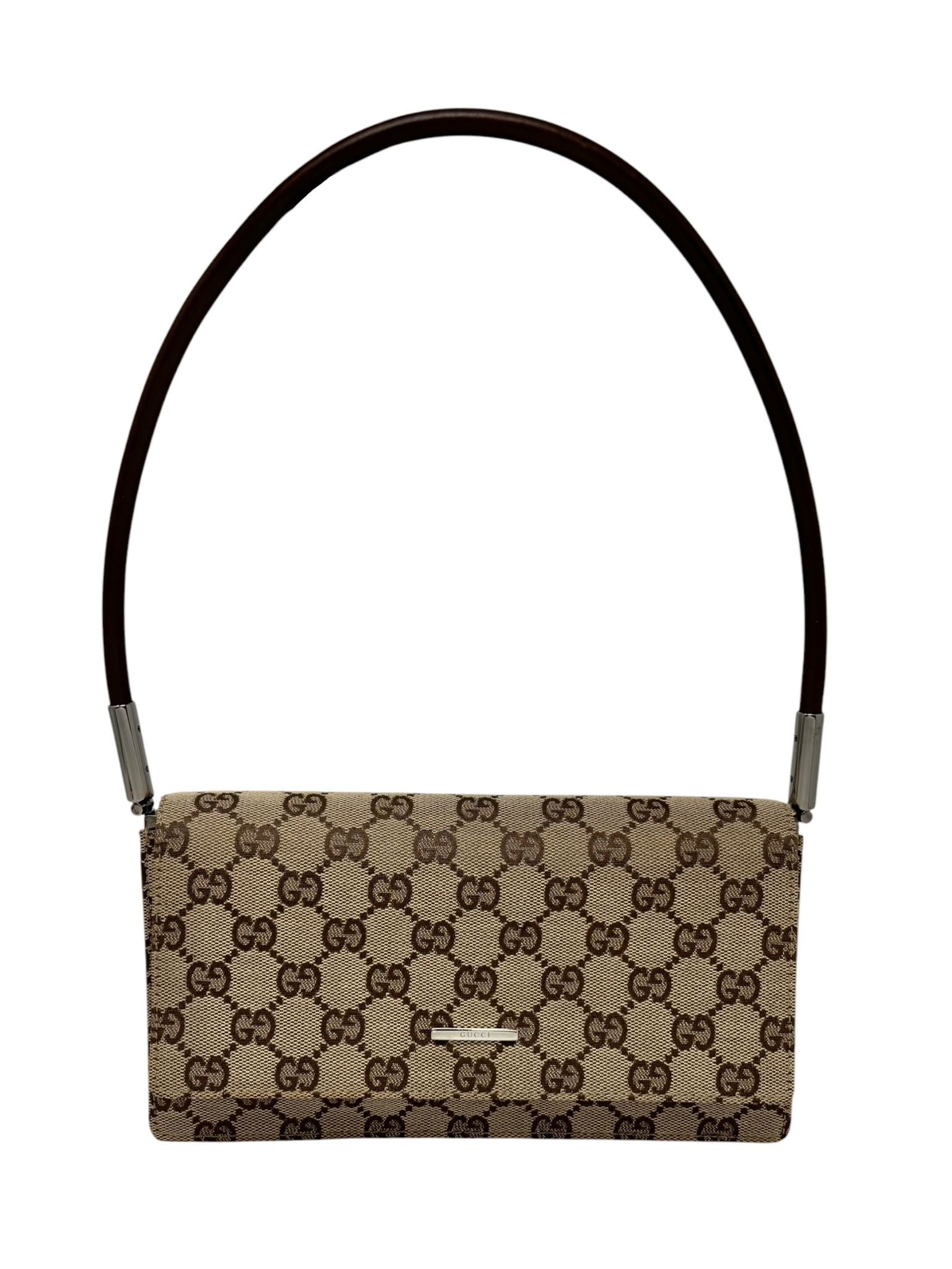 Gucci Tan Logo Shoulder Bag