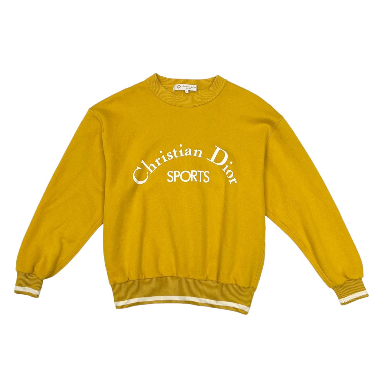 Dior Sports Yellow Sweatshirt