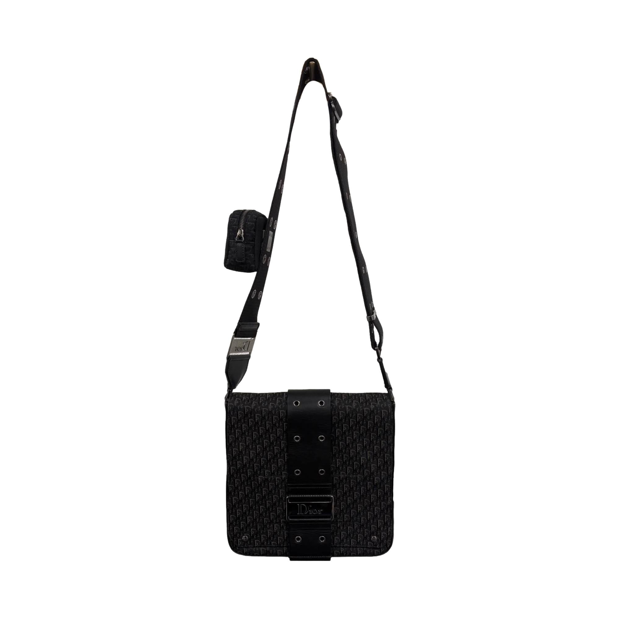 Dior Black Crossbody Columbus Bag