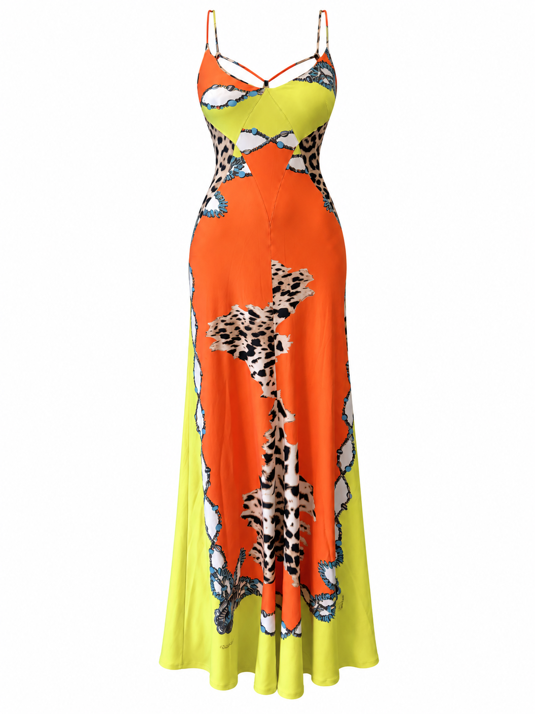 Roberto Cavalli Cheetah Print Dress