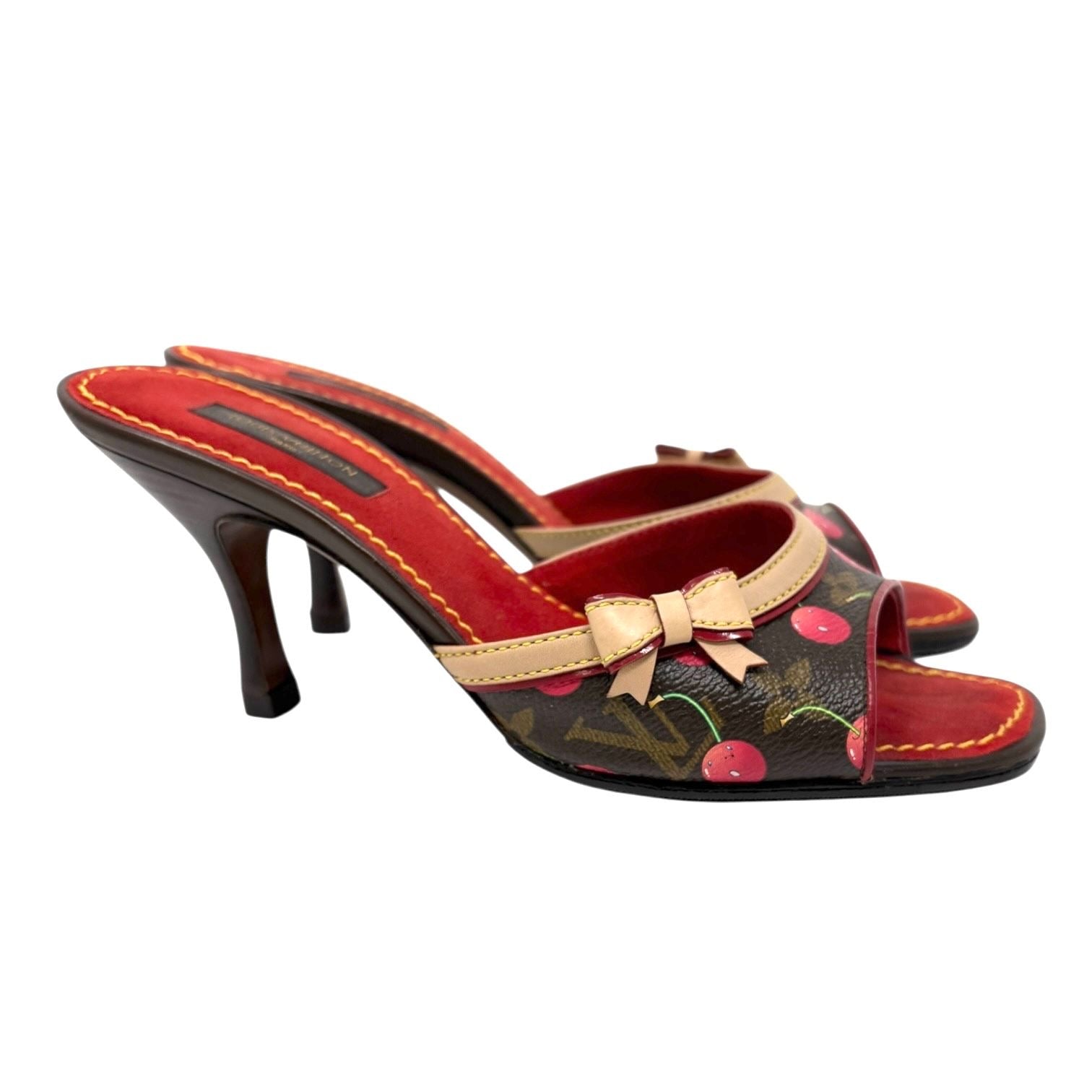 Louis Vuitton Cherry Logo Heels