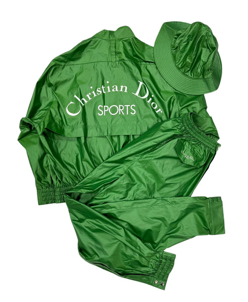 Christian Dior Sport グリーン レインウェア Dior Sport Green Set – Treasures of NYC