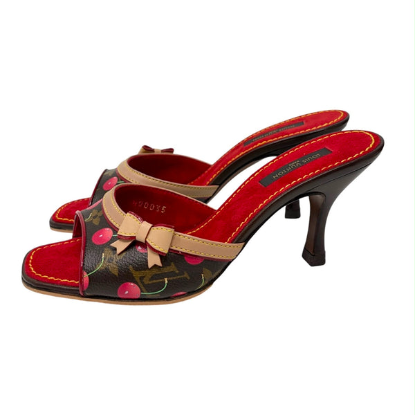 Louis Vuitton Cherry Logo Heels