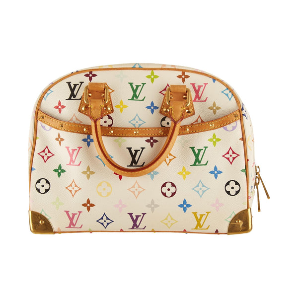 Louis Vuitton White Murakami Top Handle Bag