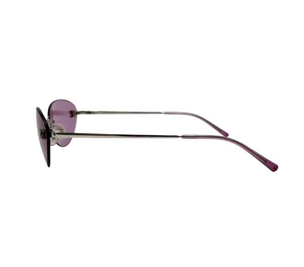 Chanel Purple Mini Rimless Sunglasses