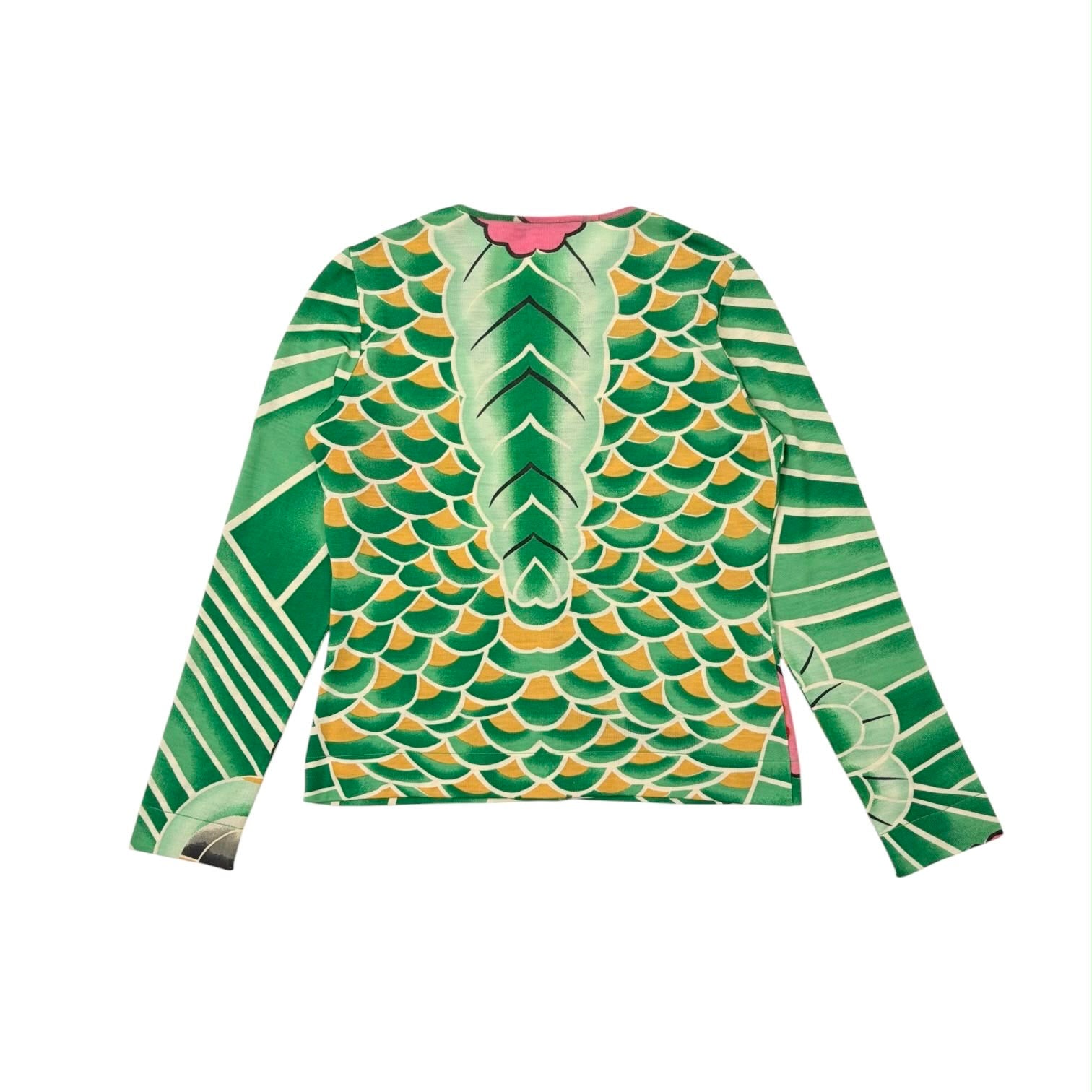 Dior Green Koi Cardigan
