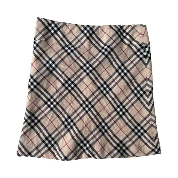Burberry Plaid Skirt