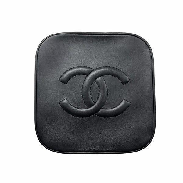 Chanel Black Lambskin Vanity Bag