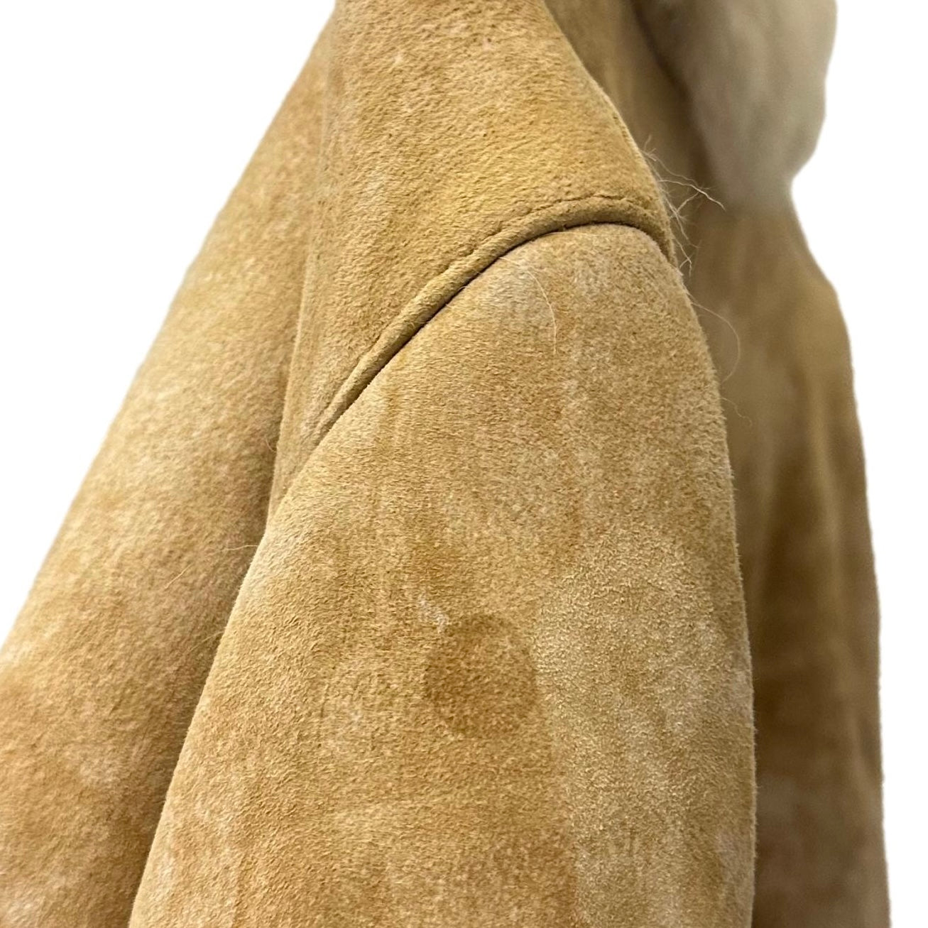 Gucci Tan Suede + Fur Jacket