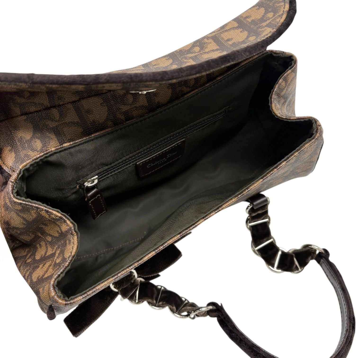 Dior Brown Romantique Shoulder Bag