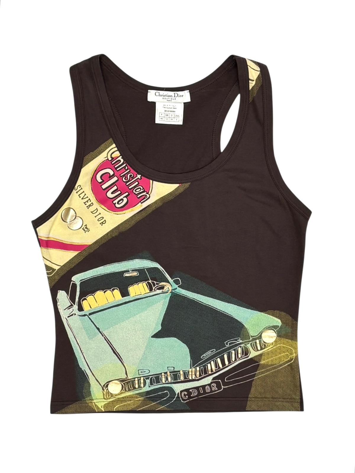 Dior Club Logo Tank – Treasures of NYC