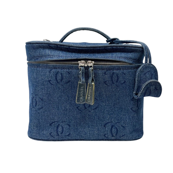 Chanel Denim 2-Way Vanity Bag