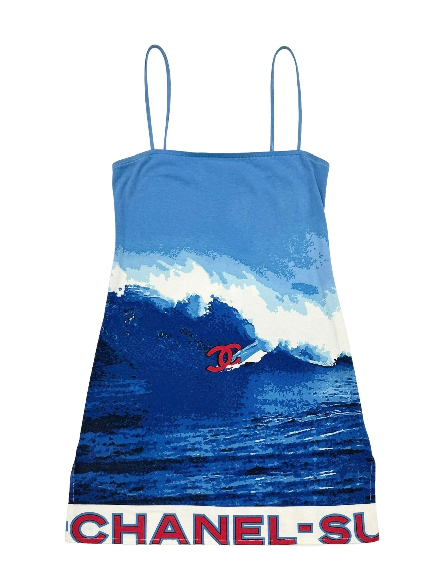 Chanel Surf Print Dress