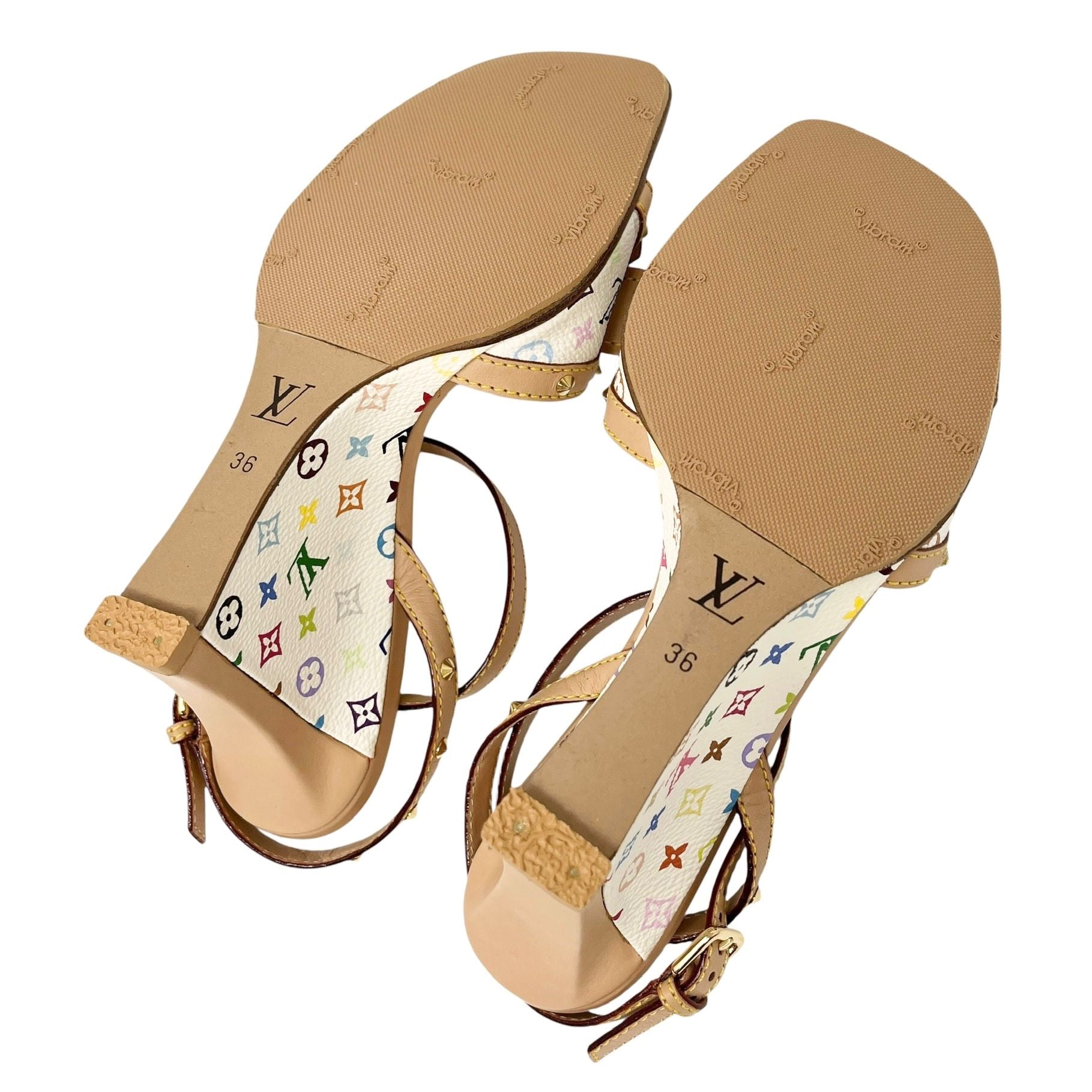 Louis Vuitton Murakami Strap Up Sandals – Treasures of NYC