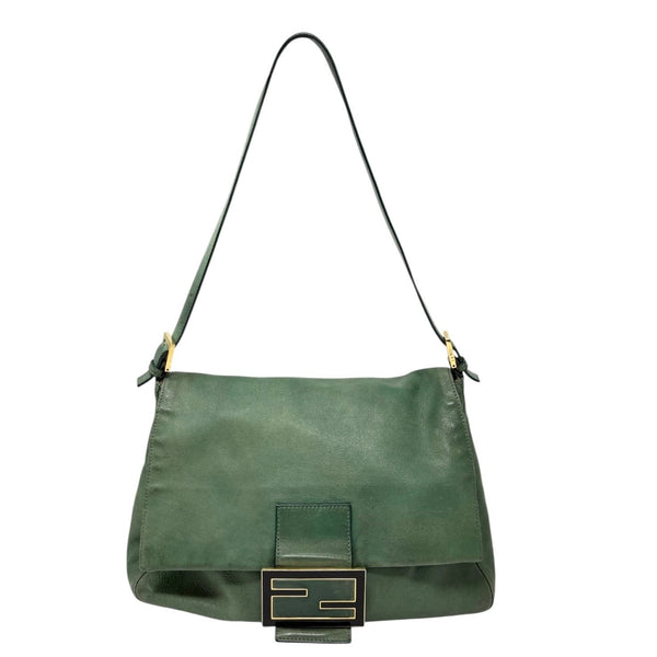 Fendi Dark Green Mama Baguette