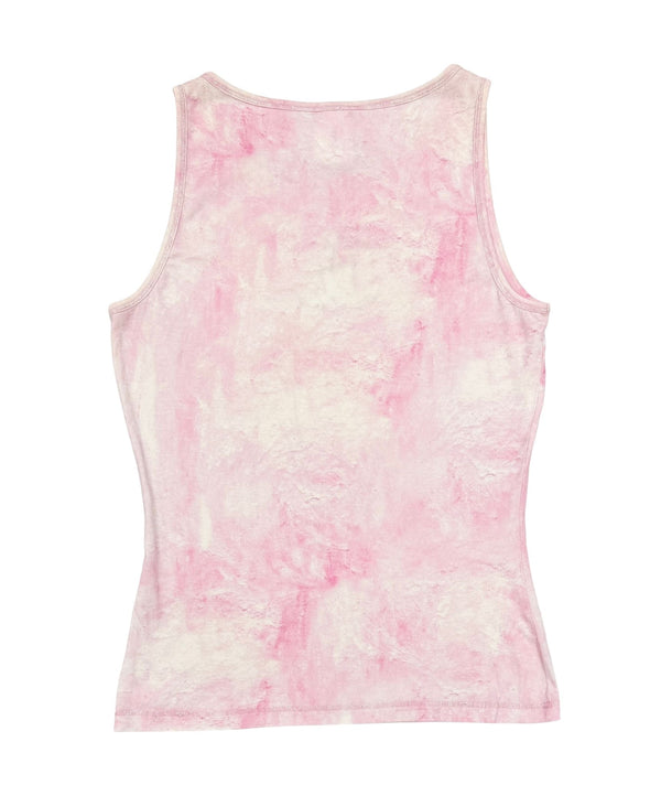 Chanel Pink Logo Tank Top