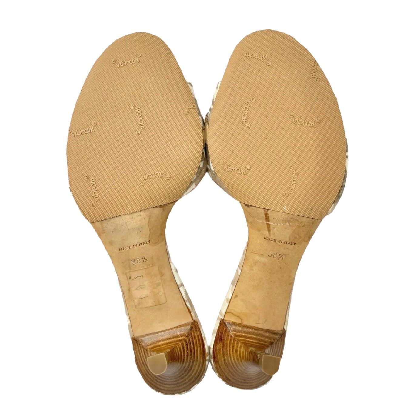 Dior Tan Logo Heart Lock Heels – Treasures of NYC