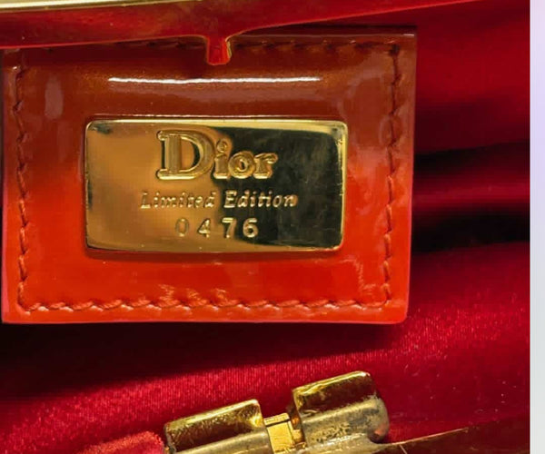 Dior Baby Blue Tassel Mini Saddle Bag