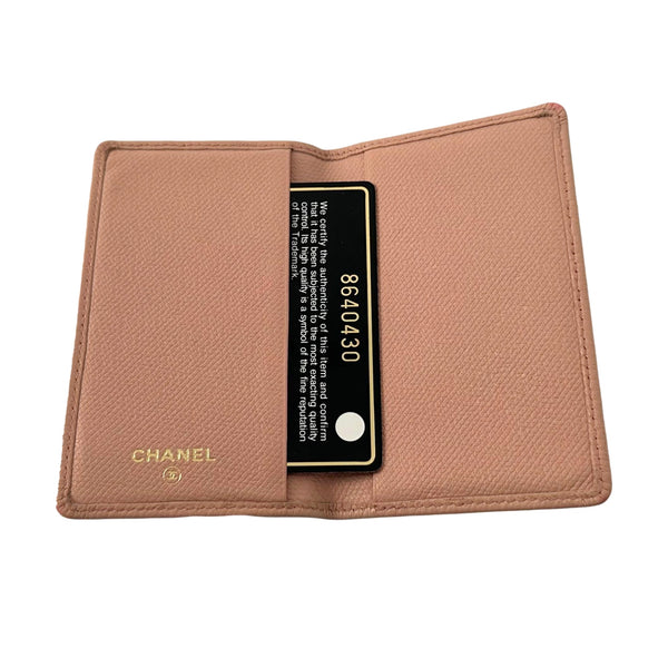 Chanel Pink Card Case