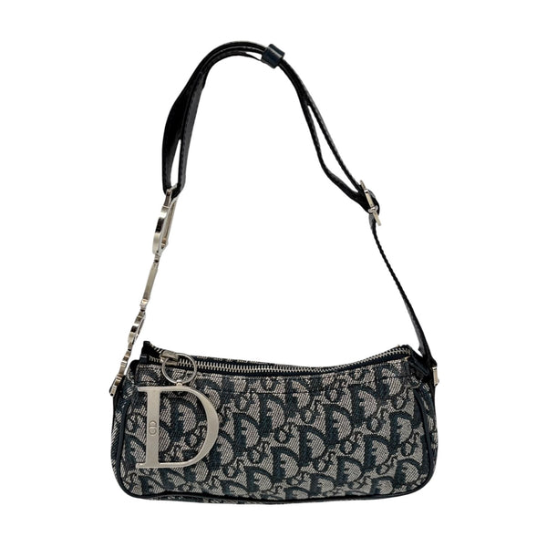 Dior Logo Canvas Shoulder Bag