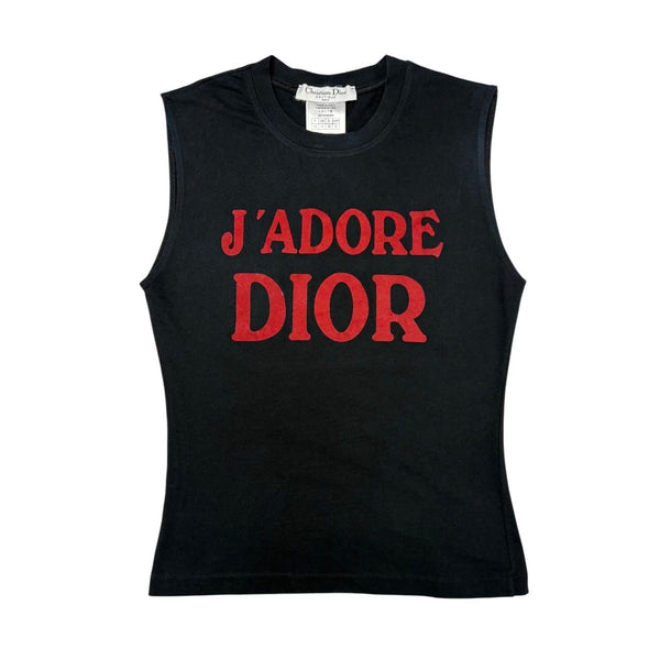Dior Black ‘J’Adore’ Tank