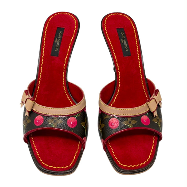Louis Vuitton Cherry Logo Heels