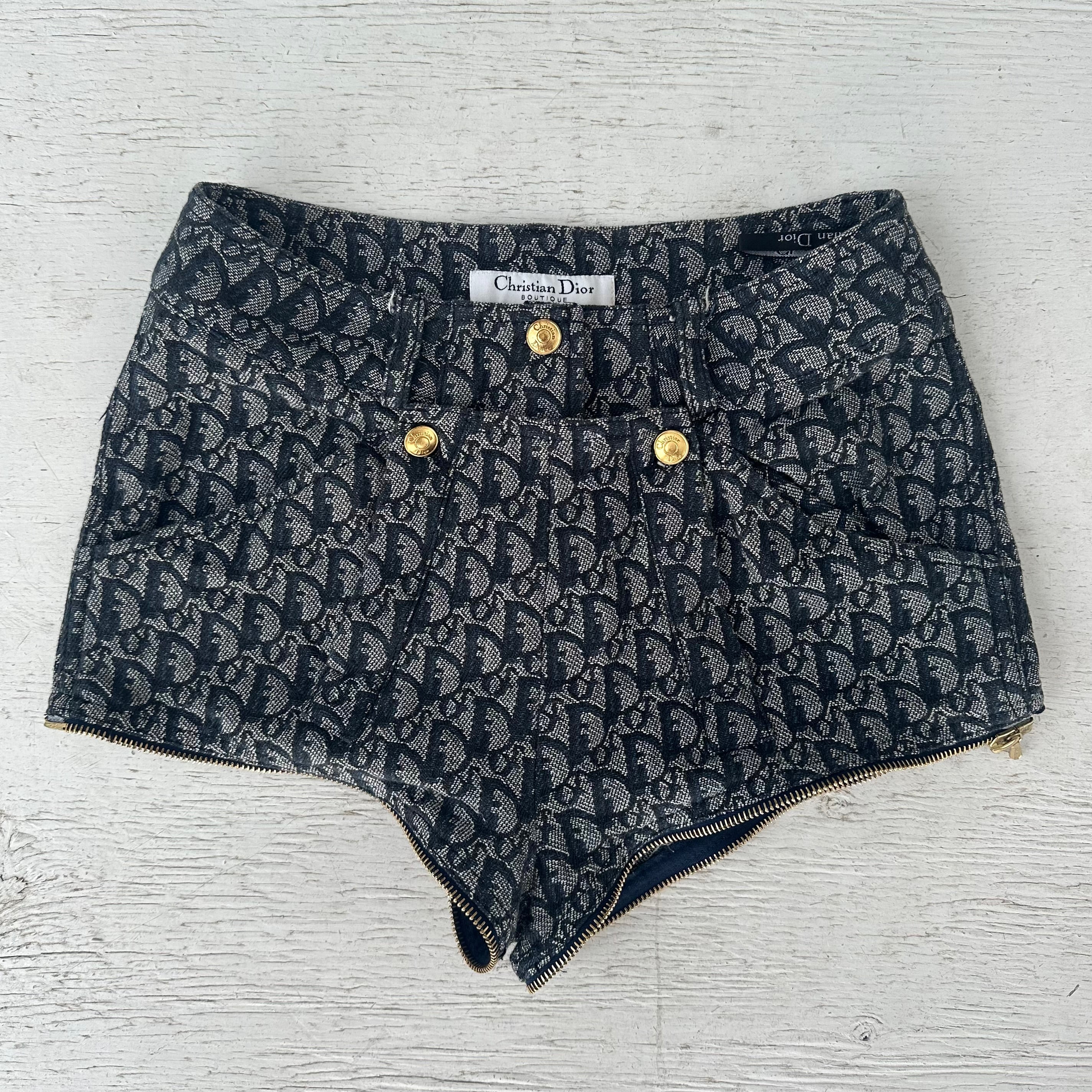 Dior Navy Logo Zip-Off Pants – Treasures of NYC