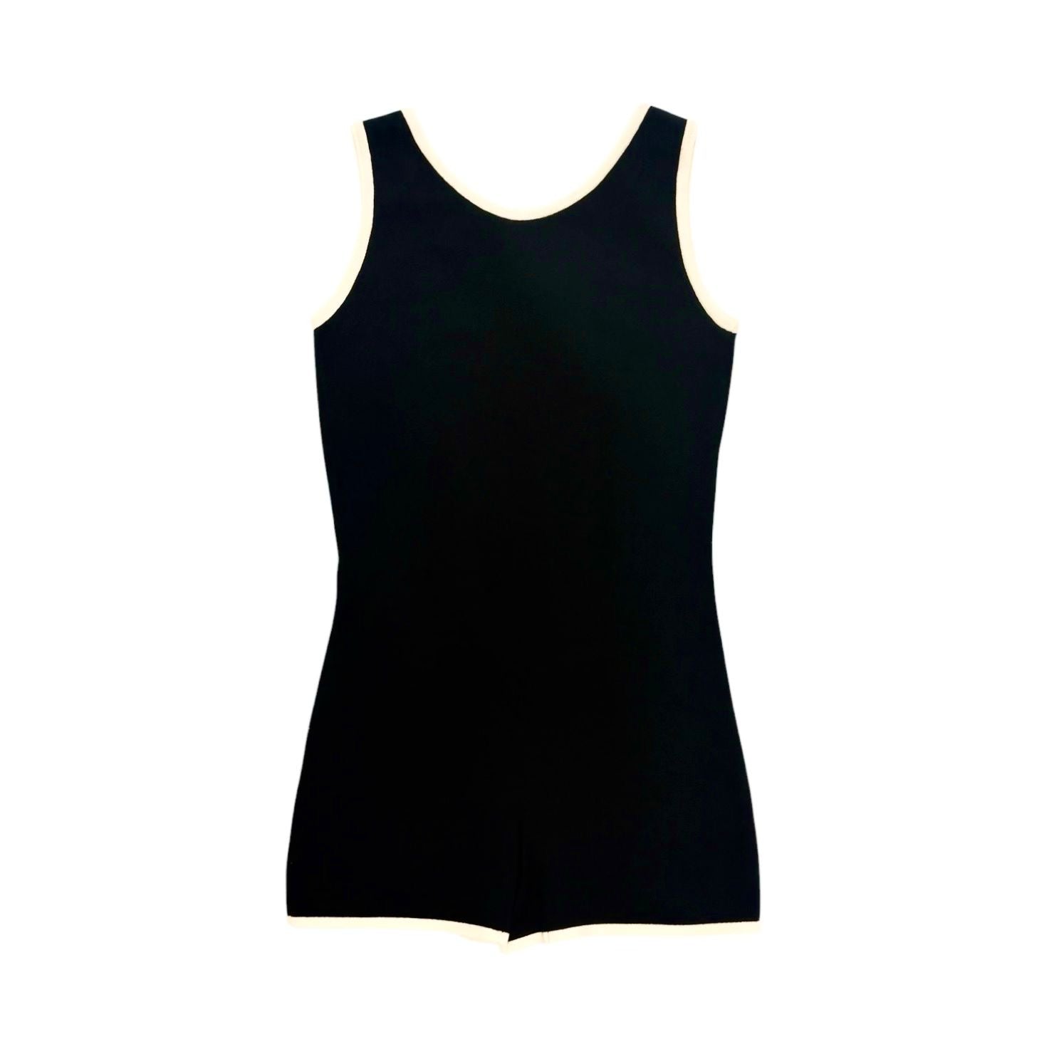Chanel Black Logo Romper