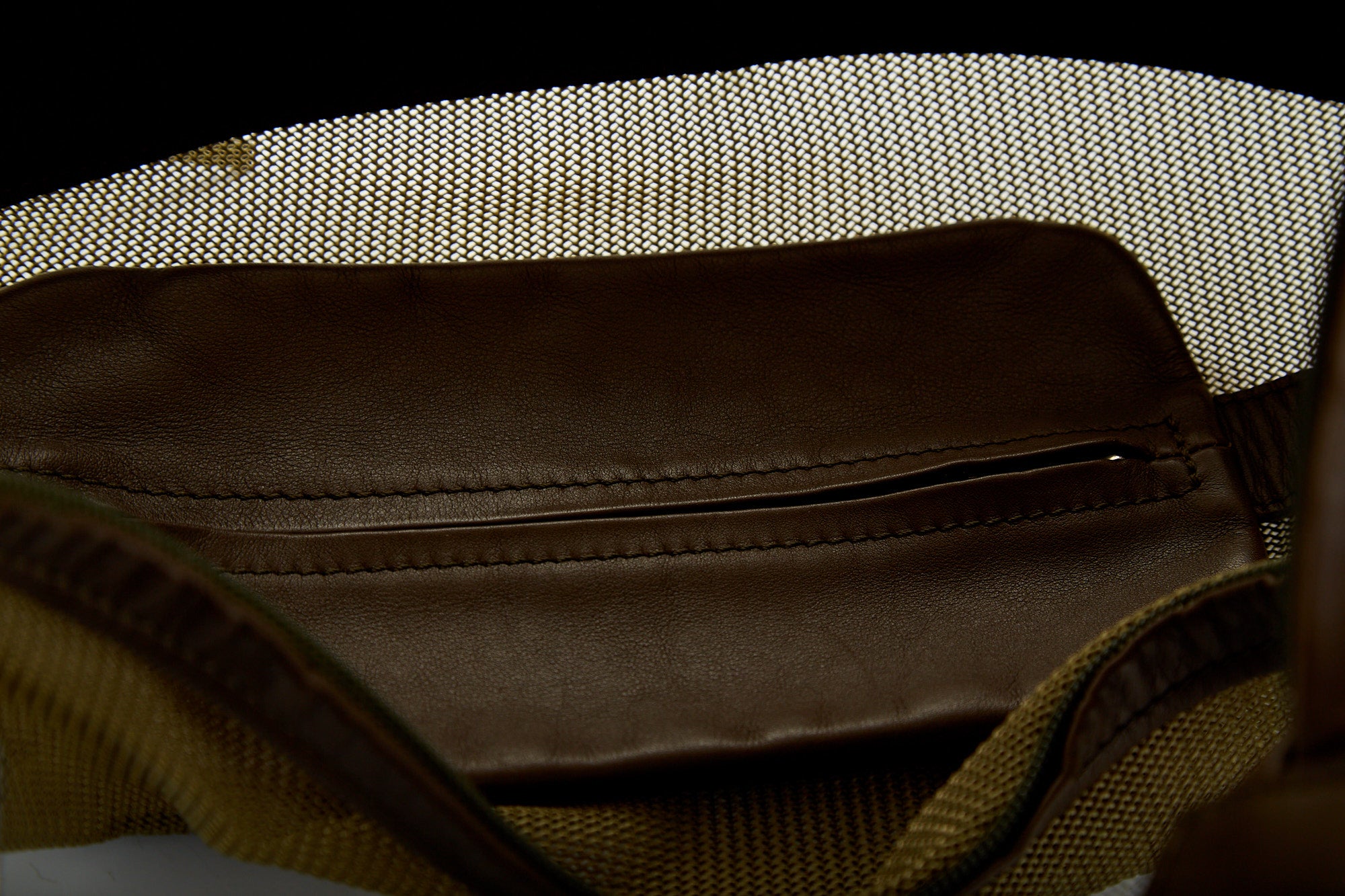 Chanel Green Mesh Chain Bag