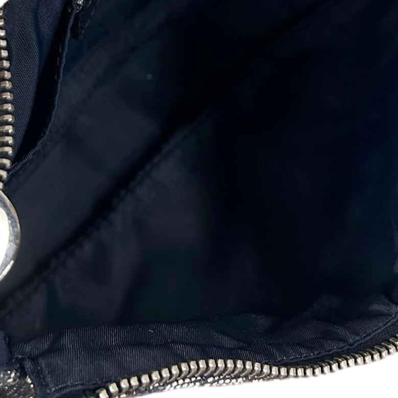 Dior Logo Canvas Shoulder Bag