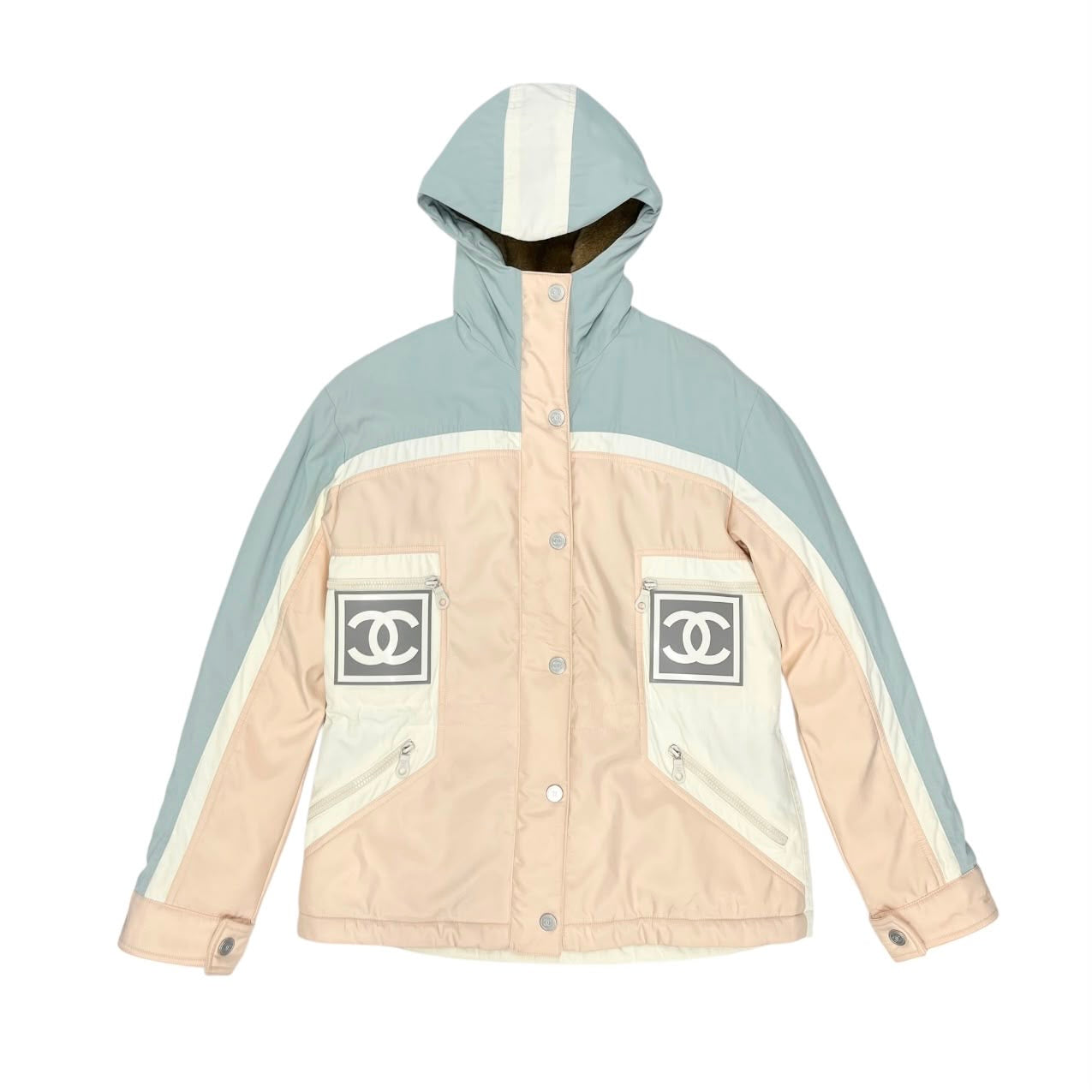 Chanel Colorblocked Winter Jacket