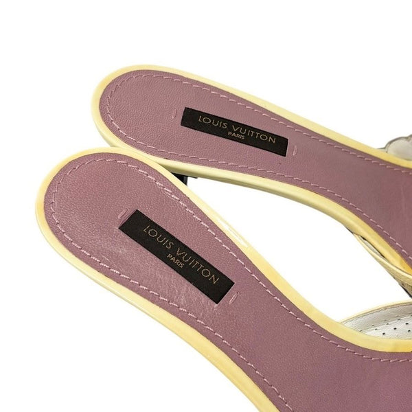 Louis Vuitton Mixed Media Kitten Heels