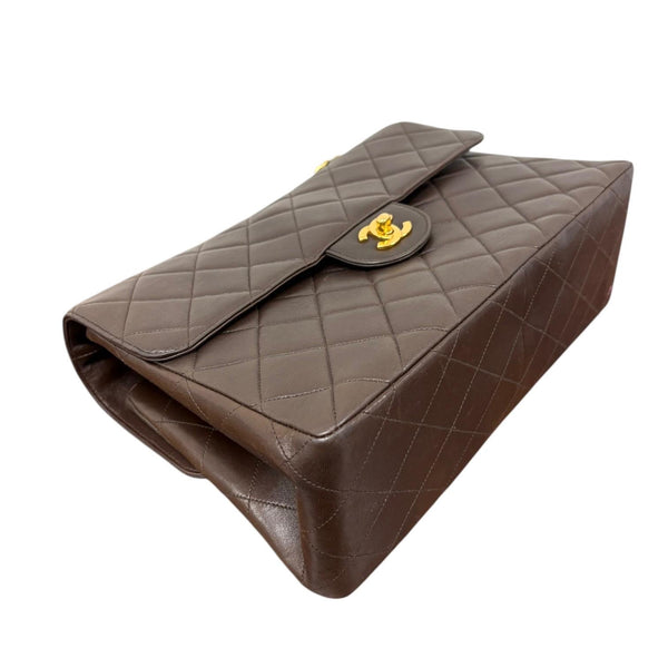 Chanel Brown Double Faced Flap Bag