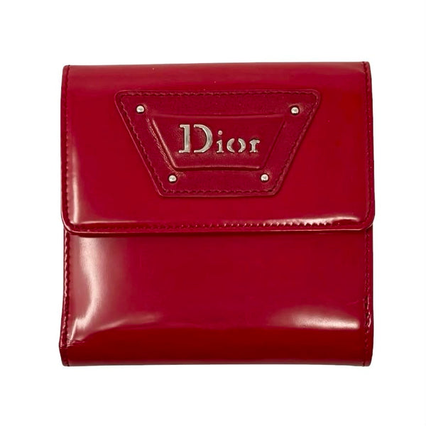 Dior Red Bondage Wallet