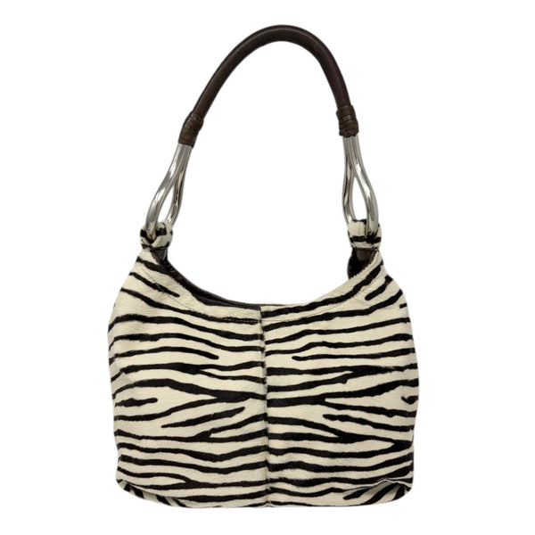 Prada Zebra Logo Shoulder Bag