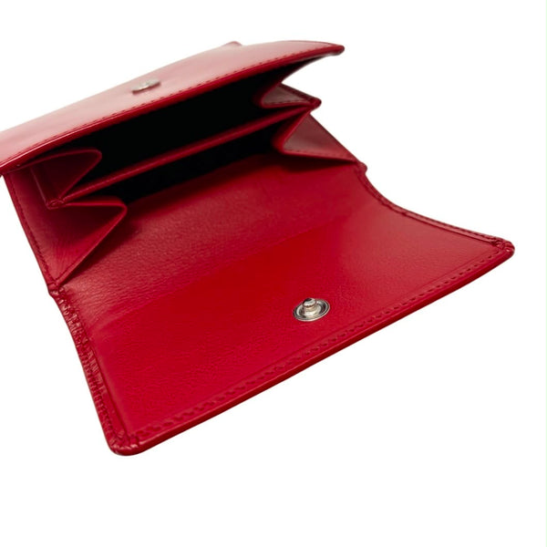 Dior Red Bondage Wallet