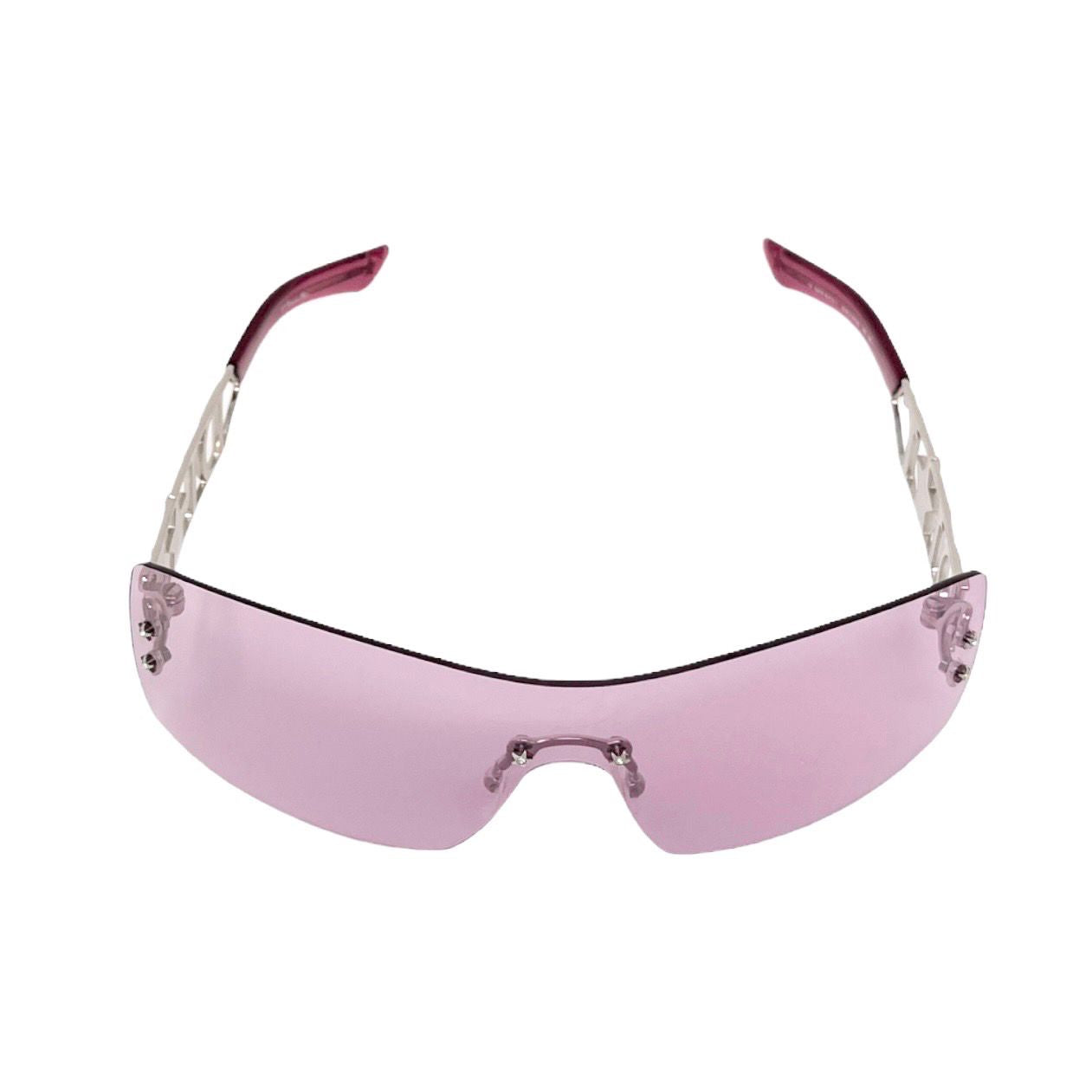 Dior Pink Star Rimless Sunglasses