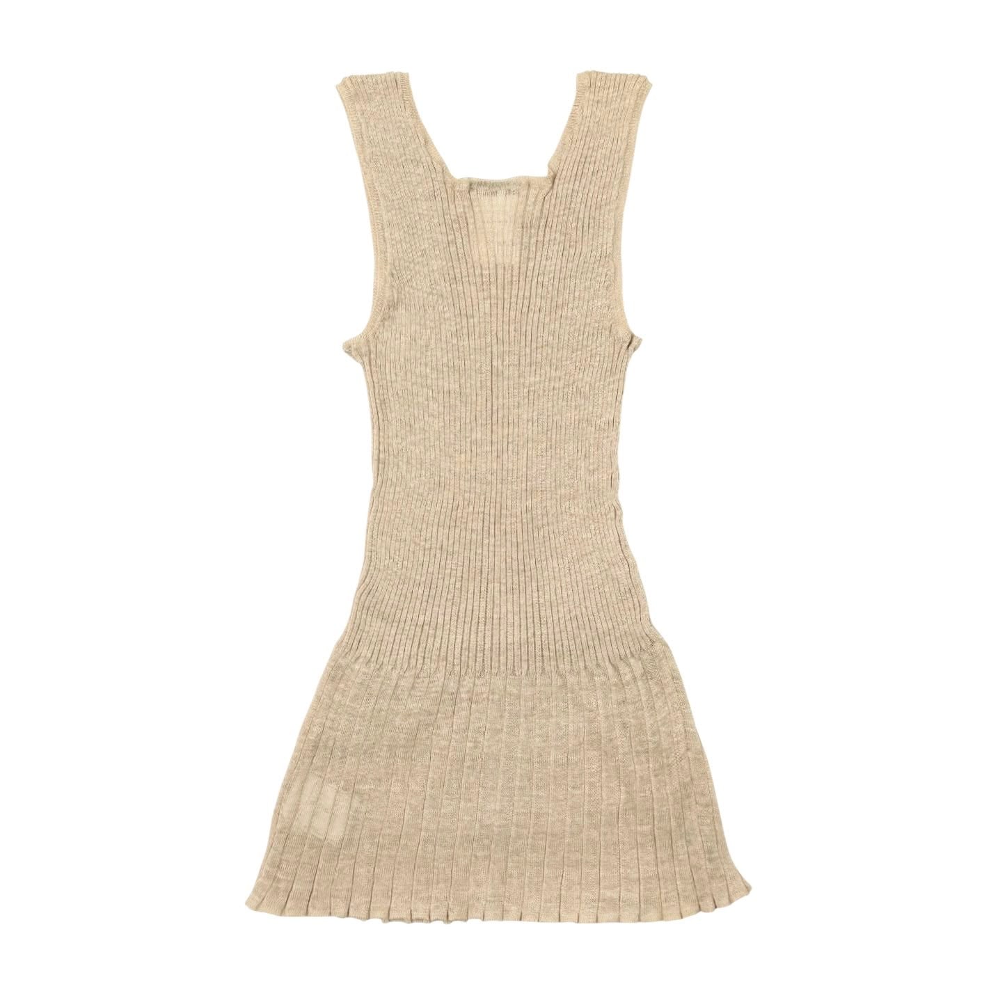 Chanel Beige Logo Tank