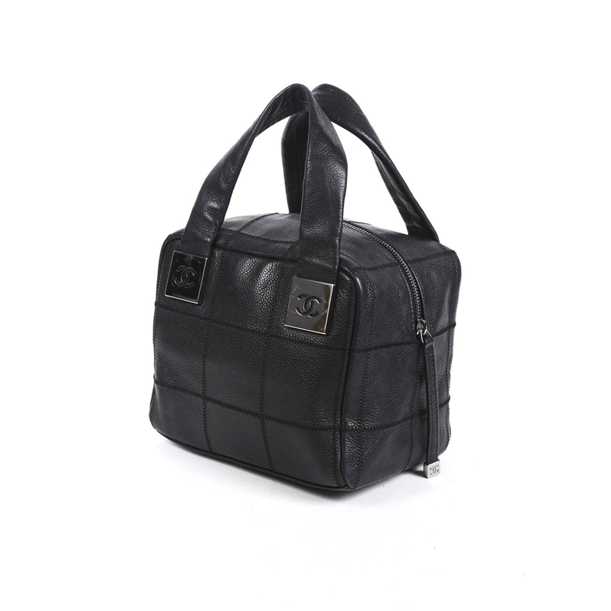 Chanel Black Mini Boston Bag