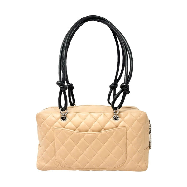 Chanel Tan Cambon Shoulder Bag