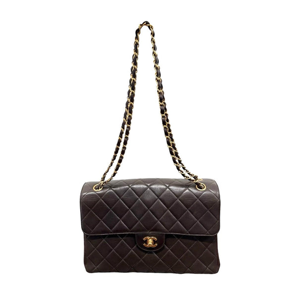 Chanel Brown Double Faced Flap Bag